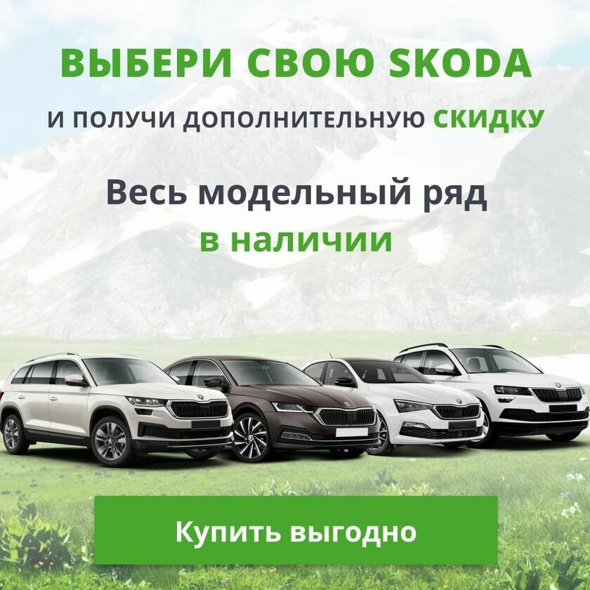 Skoda баннер монобренд 1